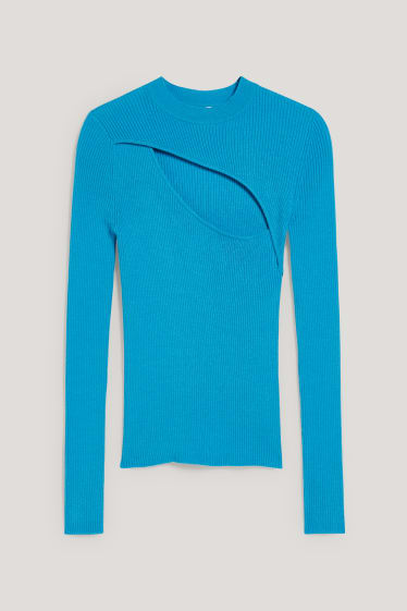 Clockhouse femme - CLOCKHOUSE - pull - bleu