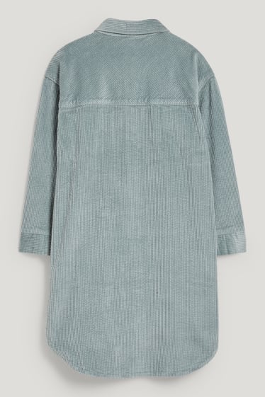 Kids Girls - Jurk van corduroy - mintgroen