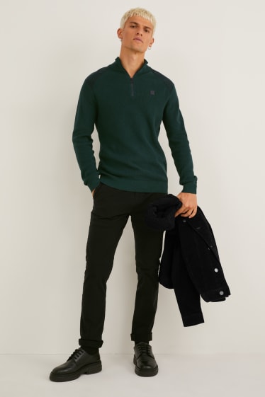 Uomo - Maglione - verde scuro