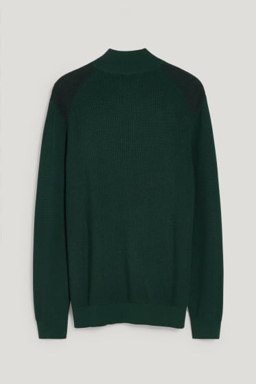 Uomo - Maglione - verde scuro