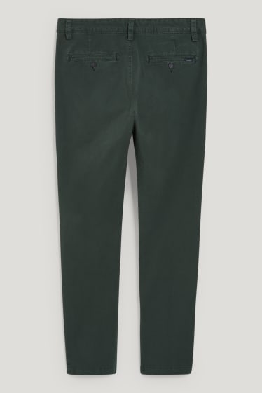 Herren - Chino - Slim Fit - Flex - LYCRA® - dunkelgrün