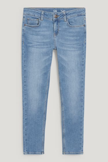 Niñas - Skinny jeans - vaqueros - azul