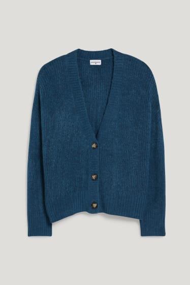 Donna - CLOCKHOUSE - cardigan - petrolio