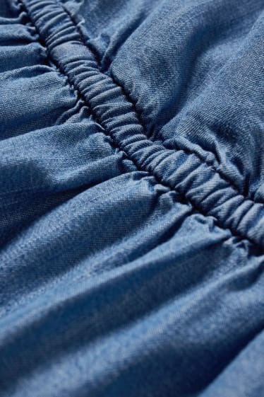 Femei - Bluză din denim - denim-albastru