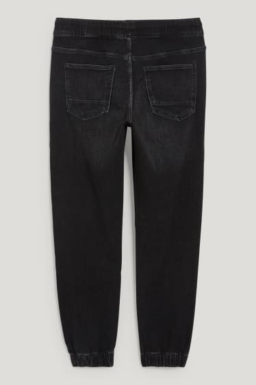 Herren - Tapered Jeans - Flex Jog Denim - LYCRA® - schwarz
