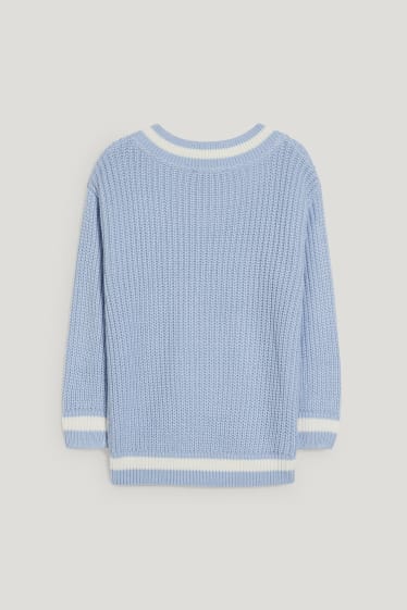 Kids Girls - Sweter - jasnoniebieski