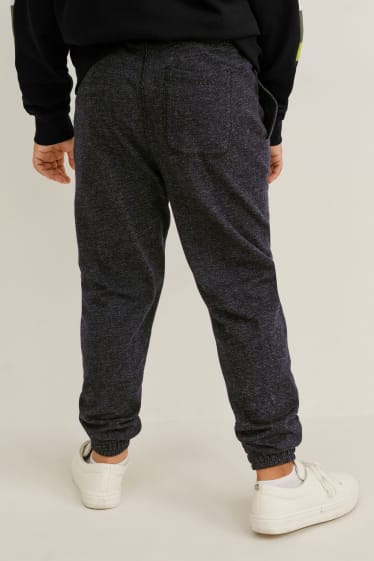 Niños - Tallas extendidas - pack de 2 - pantalones de deporte - negro