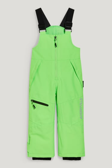 Toddler Boys - Skihose - neon grün