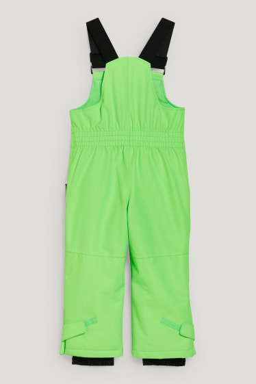 Toddler Boys - Skihose - neon grün