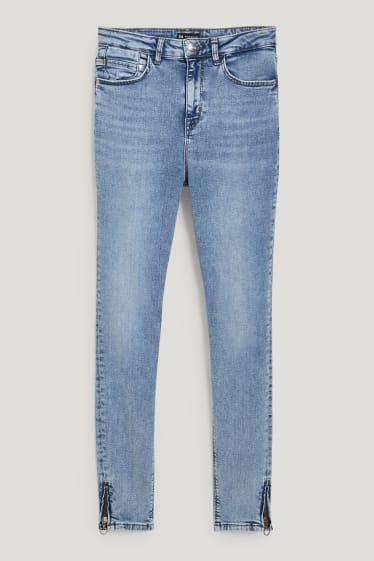 Mujer - Slim jeans - high waist - reciclados - vaqueros - azul