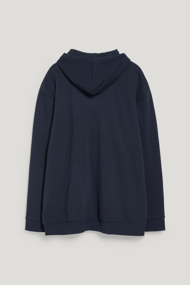 Exclusivo online - CLOCKHOUSE - sudadera con capucha - azul oscuro