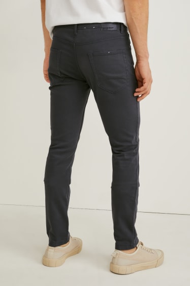 Pánské - Kalhoty - slim fit - Flex - LYCRA® - tmavošedá