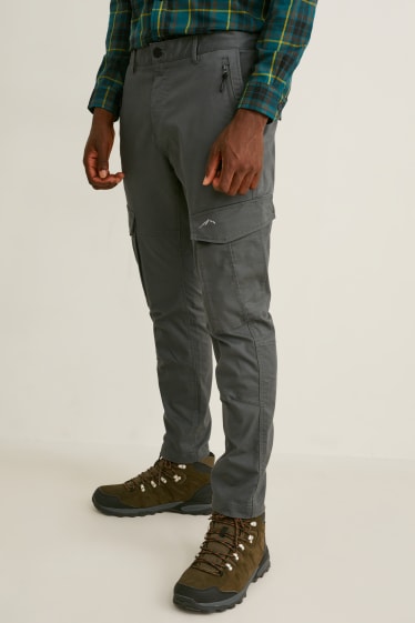 Hommes - Pantalon cargo - THERMOLITE® - LYCRA® - vert foncé
