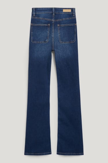 Clockhouse Girls - CLOCKHOUSE - flared jeans - high waist - denim-blue
