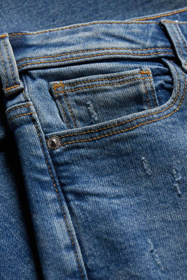 Señora XL - CLOCKHOUSE - skinny jeans - high waist - reciclados - vaqueros - azul