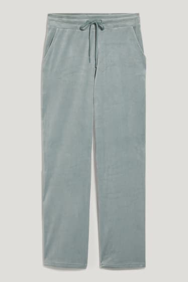 Femei - Pantaloni de trening basic - verde mentă