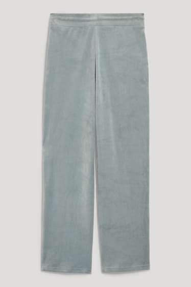 Femei - Pantaloni de trening basic - verde mentă