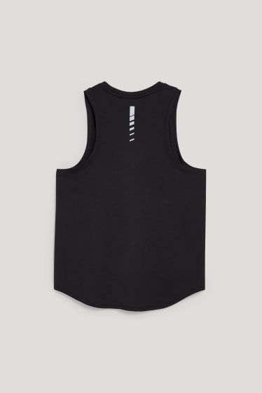 Uomo - Top sportivo - nero