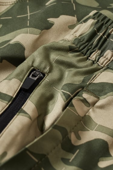 Hombre - Shorts funcionales - verde oscuro