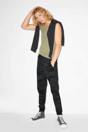Clockhouse homme - CLOCKHOUSE - pantalon de jogging - noir / gris