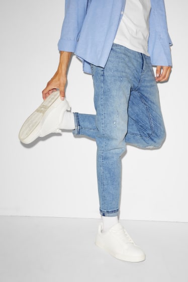 Clockhouse Boys - CLOCKHOUSE - carrot jeans - LYCRA® - denim-albastru deschis