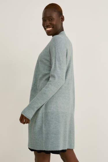 Women - Cardigan - mint green