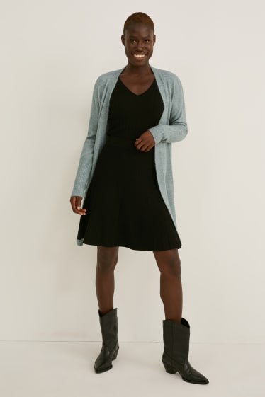 Women - Cardigan - mint green
