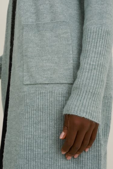 Women - Cardigan - mint green