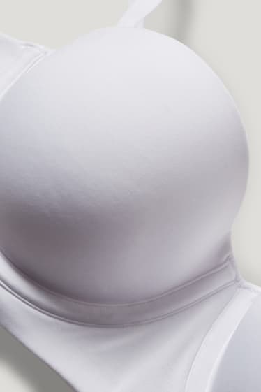Mujer - Sujetador con aros - BALCONETTE - con relleno - blanco