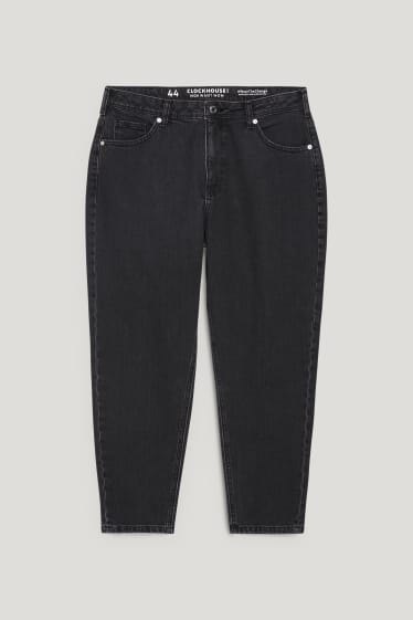 Donna - CLOCKHOUSE - jeans mom - vita alta - jeans grigio scuro