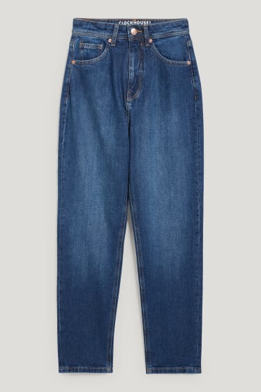 Clockhouse Girls - CLOCKHOUSE - mom jeans - high waist - denim-blue
