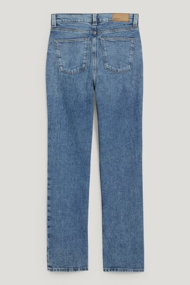 Dámské - Straight jeans - high waist - LYCRA® - džíny - modré