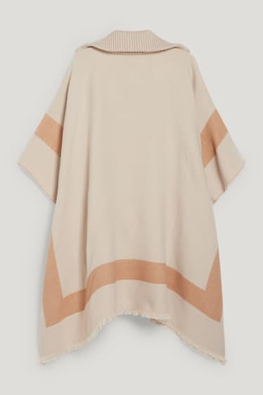 Women - Poncho - havanna
