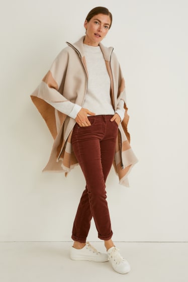 Women - Poncho - havanna