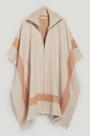 Women - Poncho - havanna