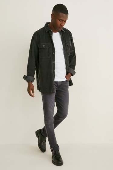 Uomo - Skinny jeans - LYCRA® - grigio
