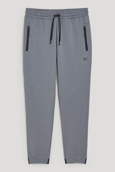 Hommes - Pantalon de jogging - gris chiné