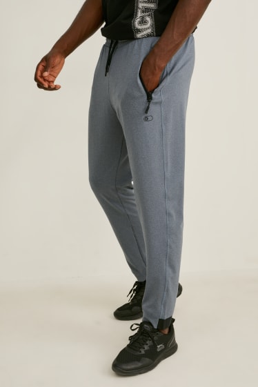 Hommes - Pantalon de jogging - gris chiné