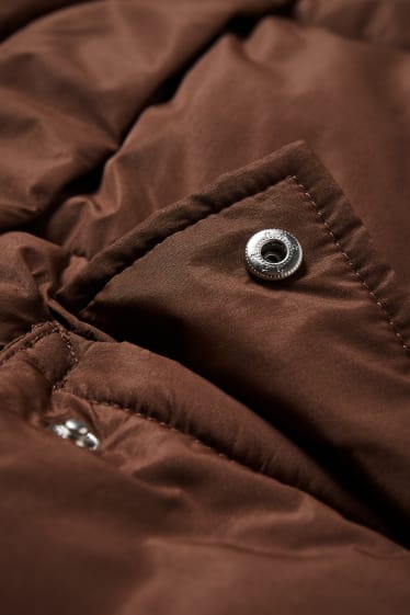 Clockhouse Girls - CLOCKHOUSE - Steppjacke mit Kapuze - dunkelbraun