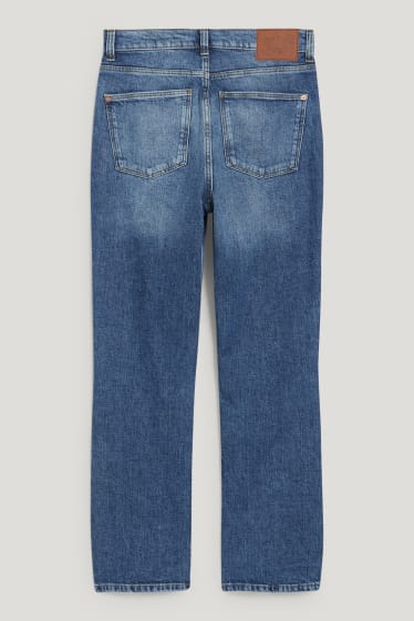 Damen - Straight Jeans - High Waist - LYCRA® - jeans-blau