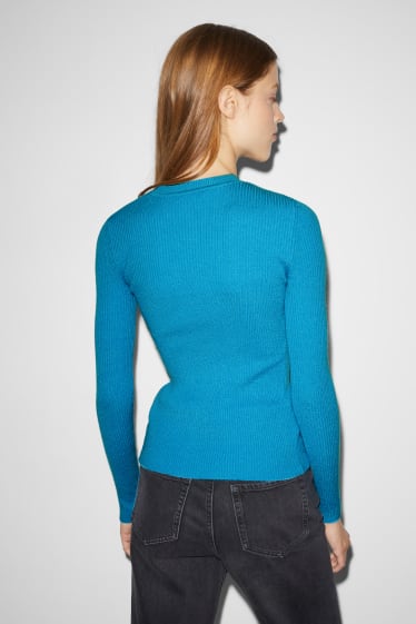 Clockhouse femme - CLOCKHOUSE - pull - bleu