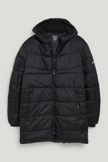 Hombre - Plumífero con capucha - negro