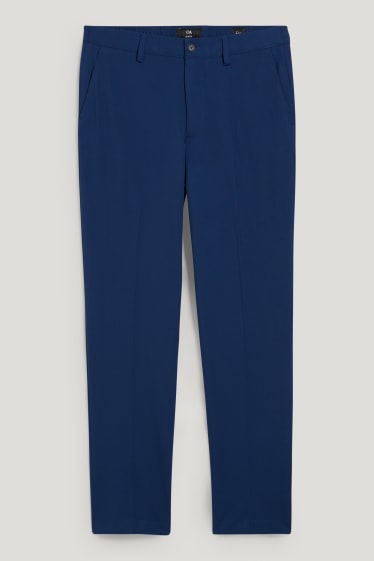 Uomo - Pantaloni coordinabili - slim fit - Flex - LYCRA® - blu