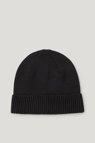 Uomo - Berretto in maglia - nero
