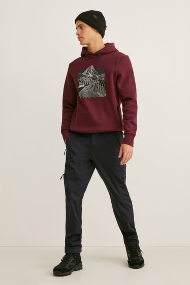 Hommes - Pantalon cargo - noir