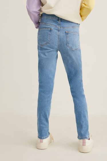 Niñas - Skinny jeans - vaqueros - azul