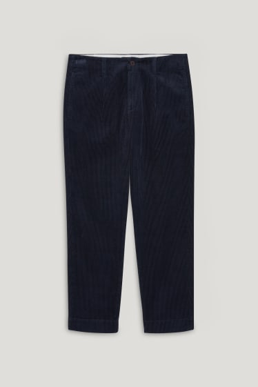 Clockhouse Boys - CLOCKHOUSE - pantaloni di velluto a coste - regular fit - blu scuro