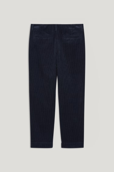 Clockhouse Boys - CLOCKHOUSE - pantaloni di velluto a coste - regular fit - blu scuro