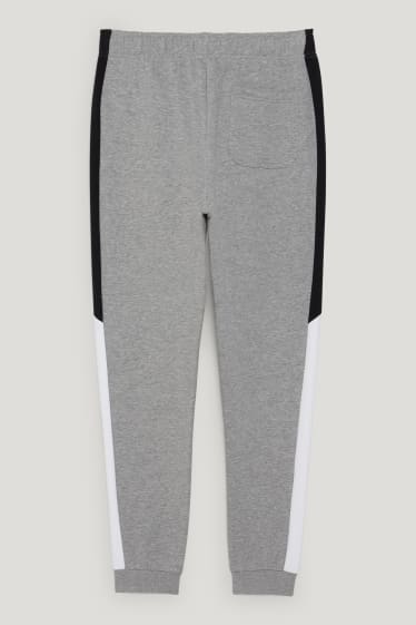 Clockhouse homme - CLOCKHOUSE - pantalon de jogging - gris clair chiné