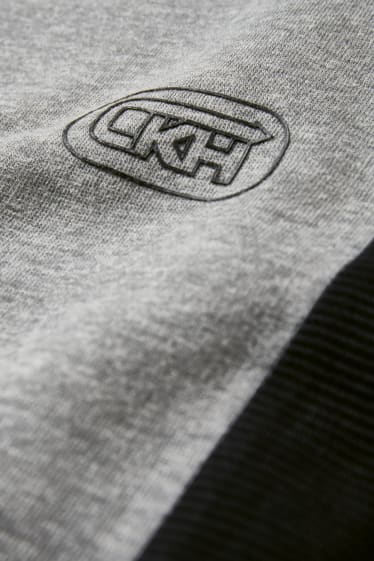 Clockhouse homme - CLOCKHOUSE - pantalon de jogging - gris clair chiné